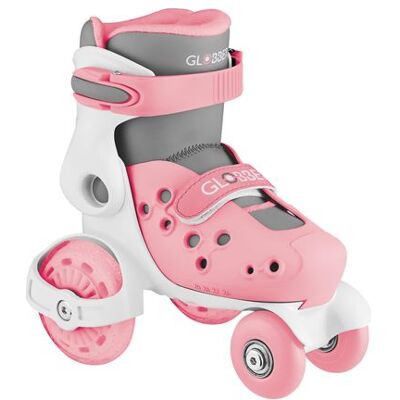 GLOBBER FRANCE Roller enfant Globber Evolutifs d'apprentissage Taille 26-29 Rose Pastel Rose Pastel - Publicité GLOBBER FRANCE Roller enfant Globber Evolutifs d'apprentissage Taille 26-29 Rose Pastel Rose Pastel - Publicité