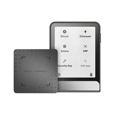 Cryptowallet Ledger Flex™ Gris graphite avec recovery key incluse Graphite - Publicité Cryptowallet Ledger Flex™ Gris graphite avec recovery key incluse Graphite - Publicité