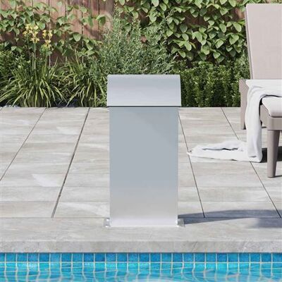 vidaXL Chute de piscine en acier inoxydable 50x30x60 cm - Publicité vidaXL Chute de piscine en acier inoxydable 50x30x60 cm - Publicité