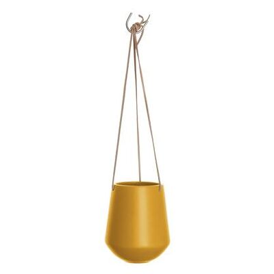 Cache-Pot Suspendu Médium Skittlie - Jaune - H. 66 cm - Publicité Cache-Pot Suspendu Médium Skittlie - Jaune - H. 66 cm - Publicité
