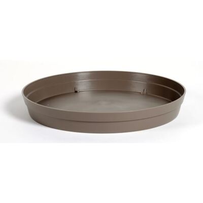 Soucoupe Ø 40 cm pour pot Ø 60 cm - Taupe - Eda Taupe - Publicité Soucoupe Ø 40 cm pour pot Ø 60 cm - Taupe - Eda Taupe - Publicité
