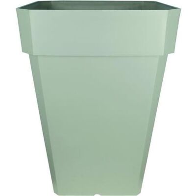 Non communiqué Bac a fleurs carré RIVIERA SOLEILLA - Plastique - Hauteur 53 cm - Vert argile Vert argile - Publicité Non communiqué Bac a fleurs carré RIVIERA SOLEILLA - Plastique - Hauteur 53 cm - Vert argile Vert argile - Publicité
