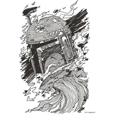 Non communiqué KOMAR Poster d'Art Star Wars Boba Fett Dessin - 40 x 50 cm Multicolors - Publicité Non communiqué KOMAR Poster d'Art Star Wars Boba Fett Dessin - 40 x 50 cm Multicolors - Publicité