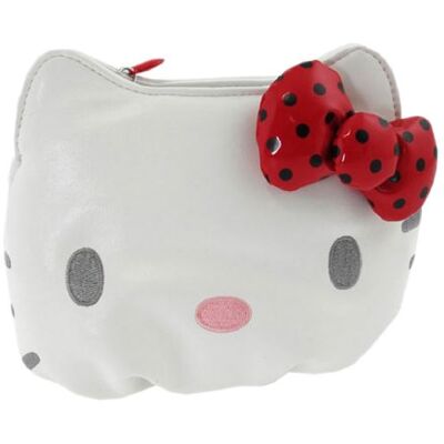 CAMOMILLA Trousse Cosmétique Hello Kitty by Camomilla noeud rouge - 18 x 12.5 x 8 cm - Publicité CAMOMILLA Trousse Cosmétique Hello Kitty by Camomilla noeud rouge - 18 x 12.5 x 8 cm - Publicité