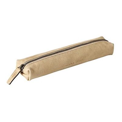 Clairefontaine Mini Trousse Fourre Tout Rectangle 19 x 4 x 2.5 cm Cuir Vielli - Beige Beige - Publicité Clairefontaine Mini Trousse Fourre Tout Rectangle 19 x 4 x 2.5 cm Cuir Vielli - Beige Beige - Publicité