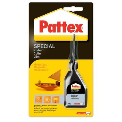 Pattex colle spéciale maquette bouteille 30 g 1472318 - Publicité Pattex colle spéciale maquette bouteille 30 g 1472318 - Publicité