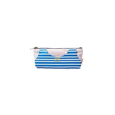 NOVAGO Trousse à crayons, trousse scolaire , trousse à maquillage en Coton, Bonne qualité, couleur mixte (Bleu Marinière) Bleu - Publicité NOVAGO Trousse à crayons, trousse scolaire , trousse à maquillage en Coton, Bonne qualité, couleur mixte (Bleu Marinière) Bleu - Publicité