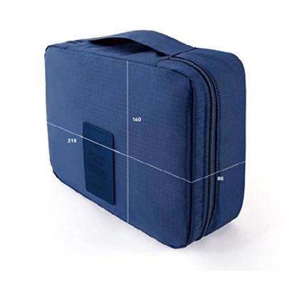 NOVAGO Trousse de toilette, trousse à maquillage, trousse de voyage ( Bleue / S ) - Publicité NOVAGO Trousse de toilette, trousse à maquillage, trousse de voyage ( Bleue / S ) - Publicité