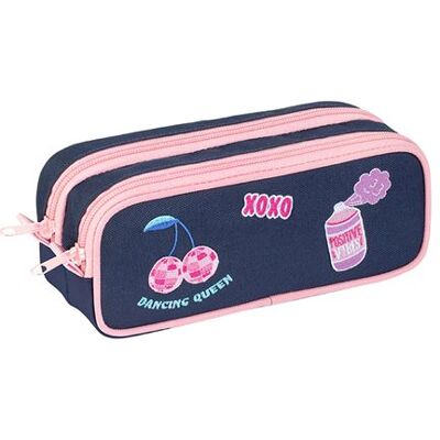 Trousse scolaire rectangulaire Viquel 2 compartiments Girl Power Multicolore - Publicité Trousse scolaire rectangulaire Viquel 2 compartiments Girl Power Multicolore - Publicité