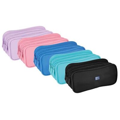 Trousse scolaire rectangulaire Oxford 3 compartiments Kids Kangoo Modèle aléatoire Multicolore - Publicité Trousse scolaire rectangulaire Oxford 3 compartiments Kids Kangoo Modèle aléatoire Multicolore - Publicité