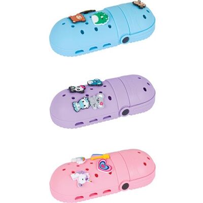 Trousse scolaire Oberthur 1 compartiment Petit Pas 3D Modèle aléatoire Multicolore - Publicité Trousse scolaire Oberthur 1 compartiment Petit Pas 3D Modèle aléatoire Multicolore - Publicité