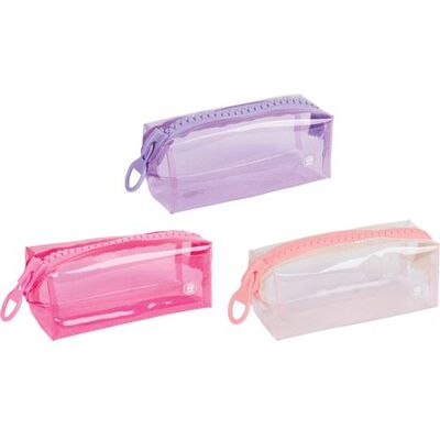 Trousse scolaire rectangulaire Oberthur 1 compartiment Zip XXL Girl 3D Modèle aléatoire Multicolore - Publicité Trousse scolaire rectangulaire Oberthur 1 compartiment Zip XXL Girl 3D Modèle aléatoire Multicolore - Publicité