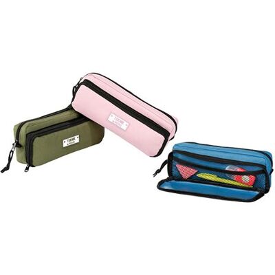 Trousse scolaire rectangulaire Viquel 2 compartiments Big Teknik Modèle aléatoire Multicolore - Publicité Trousse scolaire rectangulaire Viquel 2 compartiments Big Teknik Modèle aléatoire Multicolore - Publicité