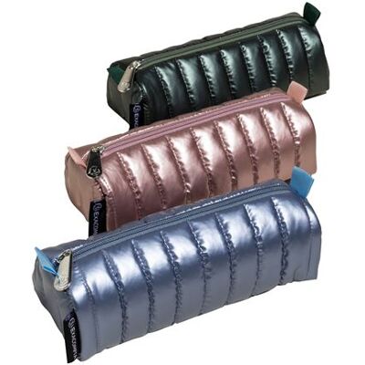Trousse scolaire semi-ronde Exacompta 1 compartiment Doudoune Modèle aléatoire Multicolore - Publicité Trousse scolaire semi-ronde Exacompta 1 compartiment Doudoune Modèle aléatoire Multicolore - Publicité