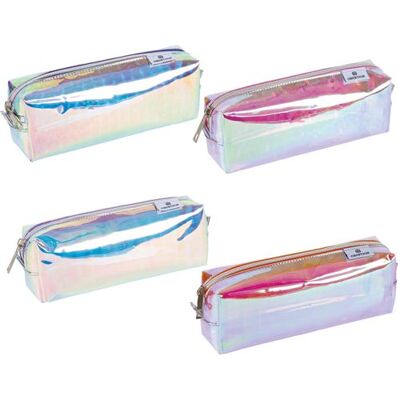Trousse scolaire rectangulaire Oberthur 1 compartiment Colors Moon 4D Modèle aléatoire Multicolore - Publicité Trousse scolaire rectangulaire Oberthur 1 compartiment Colors Moon 4D Modèle aléatoire Multicolore - Publicité
