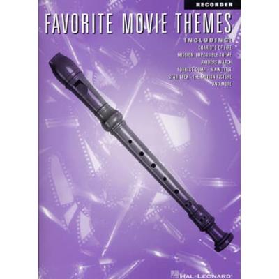 Partitions variété, pop, rock... HAL LEONARD FAVORITE MOVIE THEMES RECORDER Musique films - comédies musical - Publicité Partitions variété, pop, rock... HAL LEONARD FAVORITE MOVIE THEMES RECORDER Musique films - comédies musical - Publicité