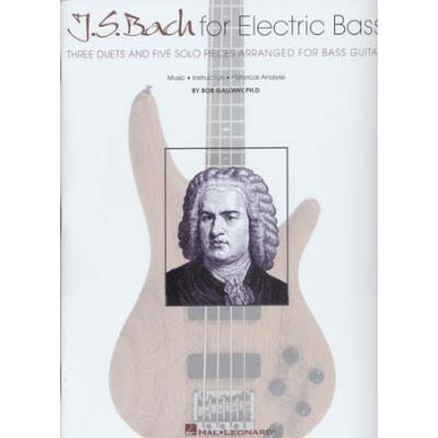 Partitions classique HAL LEONARD BACH FOR ELECTRIC - BASS TAB Autres cordes pincées - Publicité Partitions classique HAL LEONARD BACH FOR ELECTRIC - BASS TAB Autres cordes pincées - Publicité