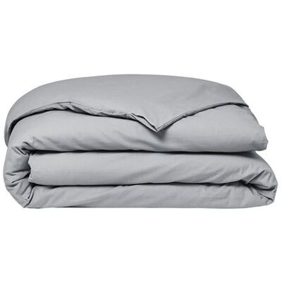 Non communiqué Today - Housse de couette 1 place - 100% coton BIO - 140 x 200 cm - Gris acier - BIO Gris - Publicité Non communiqué Today - Housse de couette 1 place - 100% coton BIO - 140 x 200 cm - Gris acier - BIO Gris - Publicité
