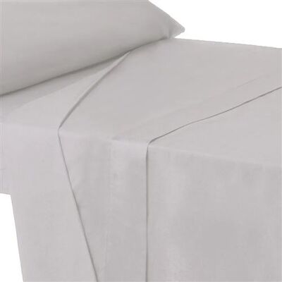 Non communiqué Drap dessus de lit drap plat supérieur en polyester-coton coloris gris clair - Longueur 270 x Profondeur 160 cm -JUANIO- Gris - Publicité Non communiqué Drap dessus de lit drap plat supérieur en polyester-coton coloris gris clair - Longueur 270 x Profondeur 160 cm -JUANIO- Gris - Publicité