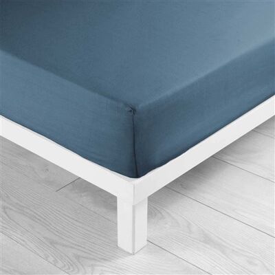 BRICOLINE Oscar Blu Notte - Drap-housse 90x190cm Microfibre - Publicité BRICOLINE Oscar Blu Notte - Drap-housse 90x190cm Microfibre - Publicité