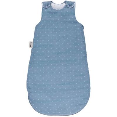 Gigoteuse coton 70 cm bleu foncé - nattou Bleu - Publicité Gigoteuse coton 70 cm bleu foncé - nattou Bleu - Publicité