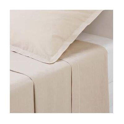 Linge de lit Atmosphera - 180x290cm Beige - Élégance Intemporelle - Publicité Linge de lit Atmosphera - 180x290cm Beige - Élégance Intemporelle - Publicité
