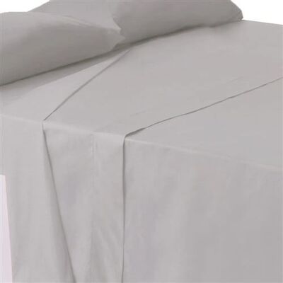 Non communiqué Drap dessus de lit drap plat supérieur en polyester-coton coloris gris clair - Longueur 270 x Profondeur 240 cm -JUANIO- Gris - Publicité Non communiqué Drap dessus de lit drap plat supérieur en polyester-coton coloris gris clair - Longueur 270 x Profondeur 240 cm -JUANIO- Gris - Publicité