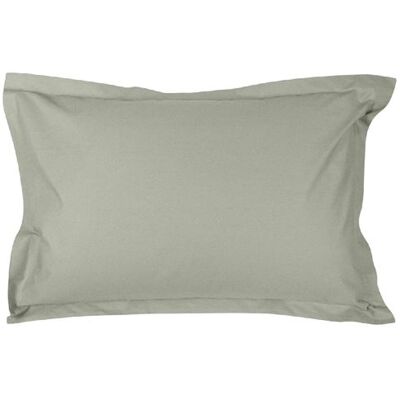 Labelissim VENT DU SUD - Taie d'Oreiller percale de coton 80 fils - 50 x 70 cm - couleur Gris cendre Gris - Publicité Labelissim VENT DU SUD - Taie d'Oreiller percale de coton 80 fils - 50 x 70 cm - couleur Gris cendre Gris - Publicité