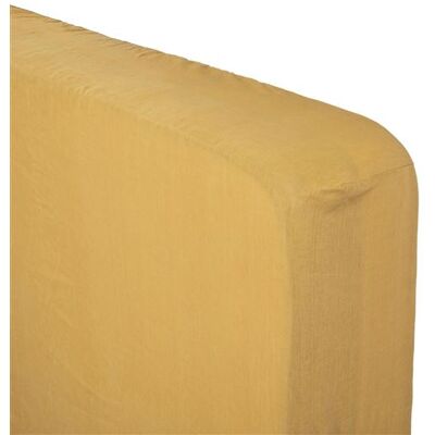 Non communiqué Atmosphera - Drap Housse bonnet 30 cm 100% Lin Tropiques 140x190 cm - Jaune Ocre - Tropiques Jaune - Publicité Non communiqué Atmosphera - Drap Housse bonnet 30 cm 100% Lin Tropiques 140x190 cm - Jaune Ocre - Tropiques Jaune - Publicité