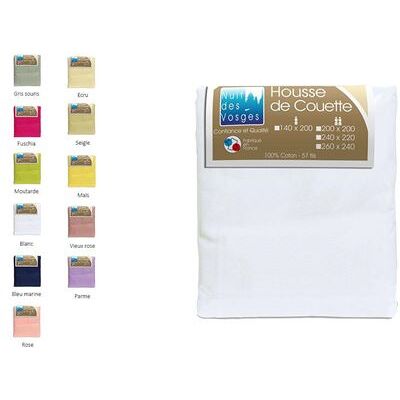 Cotoval Nuit Des Vosges - 100% coton - 220x240 cm - Grand Teint - Housse de couette - Publicité Cotoval Nuit Des Vosges - 100% coton - 220x240 cm - Grand Teint - Housse de couette - Publicité