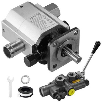 Non communiqué VEVOR Kit Pompe Hydraulique pour Fendeuse de Bûches 2 Étages Avec Valve 16GPM 3600tr/min - Publicité Non communiqué VEVOR Kit Pompe Hydraulique pour Fendeuse de Bûches 2 Étages Avec Valve 16GPM 3600tr/min - Publicité