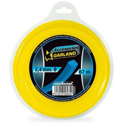 Fil de coupe Garland 71023c6724 Jaune 67m pour Pelouse - Publicité Fil de coupe Garland 71023c6724 Jaune 67m pour Pelouse - Publicité