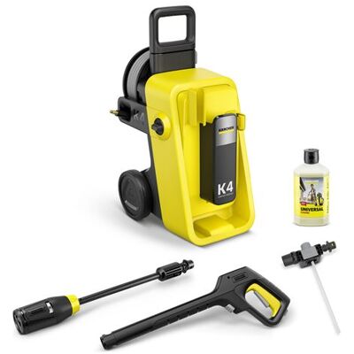 Non communiqué Nettoyeur haute pression Karcher K4 Comfort Premium - 130 bars - 420L/h - enrouleur - Publicité Non communiqué Nettoyeur haute pression Karcher K4 Comfort Premium - 130 bars - 420L/h - enrouleur - Publicité