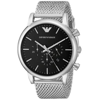 Montre Homme Emporio Armani Luigi AR1808 Argent - Publicité Montre Homme Emporio Armani Luigi AR1808 Argent - Publicité
