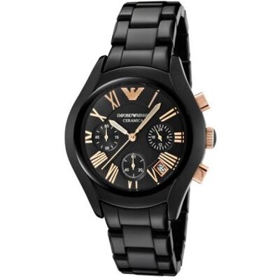 Montre Homme Emporio Armani AR1411 Noir - Publicité Montre Homme Emporio Armani AR1411 Noir - Publicité