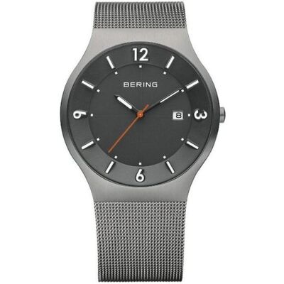 Montre Homme Bering 14440077 Gris - Publicité Montre Homme Bering 14440077 Gris - Publicité