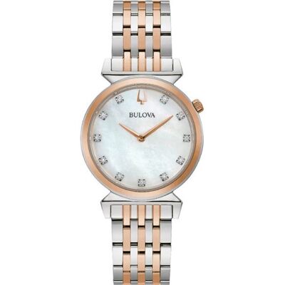 Non communiqué Montre Femme Bulova 98P192 - Publicité Non communiqué Montre Femme Bulova 98P192 - Publicité