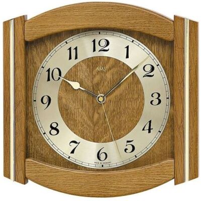 AMS F5822/4 - Horloge Murale Bois Eiche - Radio - Publicité AMS F5822/4 - Horloge Murale Bois Eiche - Radio - Publicité