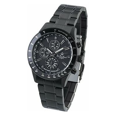 Non communiqué St. Leonhard : Montre radio-pilotée solaire pour homme - coloris noir - Publicité Non communiqué St. Leonhard : Montre radio-pilotée solaire pour homme - coloris noir - Publicité