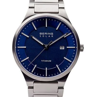 Bering 15239-777, Quartz, 39mm, 10ATM Gris - Publicité Bering 15239-777, Quartz, 39mm, 10ATM Gris - Publicité