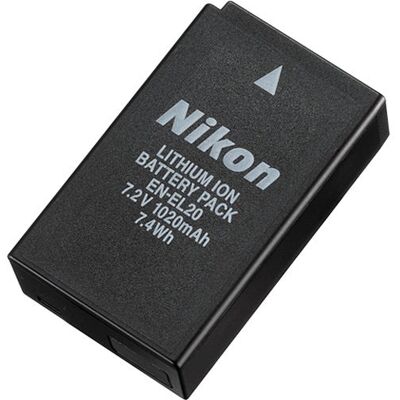 Batterie Nikon EN-EL20 pour Nikon 1 J1, 1 J3 et CoolPix A Noir - Publicité Batterie Nikon EN-EL20 pour Nikon 1 J1, 1 J3 et CoolPix A Noir - Publicité
