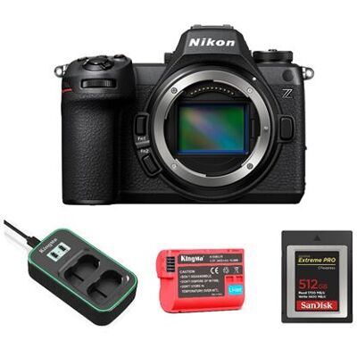 Non communiqué Nikon Z6 III Boitier + Kingma 2400mAh batterie (Nikon EN-EL15) + Kingma chargeur de batterie + SanDisk CFexpress Type B 512 Go - Publicité Non communiqué Nikon Z6 III Boitier + Kingma 2400mAh batterie (Nikon EN-EL15) + Kingma chargeur de batterie + SanDisk CFexpress Type B 512 Go - Publicité