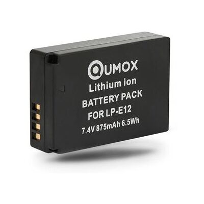 Accu LP-E12 Qumox batterie pour Canon EOS M, M50, M2, M100, M10, 100D - Publicité Accu LP-E12 Qumox batterie pour Canon EOS M, M50, M2, M100, M10, 100D - Publicité