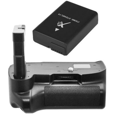 Xit Kit Poignée d'Alimentation Grip + Batterie Li-Ion EN-EL14 Nikon pour Nikon D3100/D3200/D3300 Digital SLR Cameras (Noir) Noir - Publicité Xit Kit Poignée d'Alimentation Grip + Batterie Li-Ion EN-EL14 Nikon pour Nikon D3100/D3200/D3300 Digital SLR Cameras (Noir) Noir - Publicité