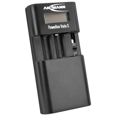 Non communiqué Ansmann Powerline Vario X 1001-0085 Chargeur appareil photo Accu adapté Li-ion, Li-polymère, NiMH - Publicité Non communiqué Ansmann Powerline Vario X 1001-0085 Chargeur appareil photo Accu adapté Li-ion, Li-polymère, NiMH - Publicité