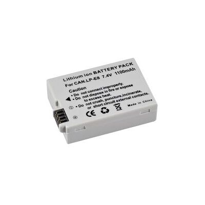 BRESSER Batterie de rechange Lithium-Ion pour Canon LP-E8 Argenté,Noir - Publicité BRESSER Batterie de rechange Lithium-Ion pour Canon LP-E8 Argenté,Noir - Publicité