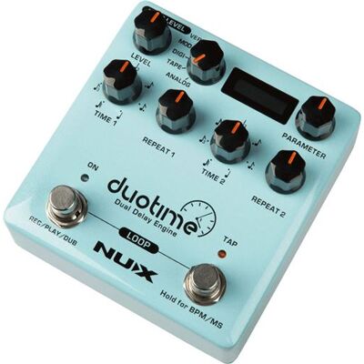 Non communiqué Nux Duotime Reverb - delay - Publicité Non communiqué Nux Duotime Reverb - delay - Publicité