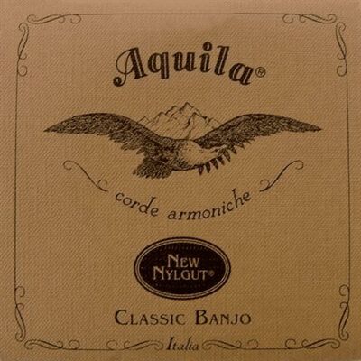Aquila 5B Armoniche Old Style Nylgut Medium Cordes pour banjo - Publicité Aquila 5B Armoniche Old Style Nylgut Medium Cordes pour banjo - Publicité