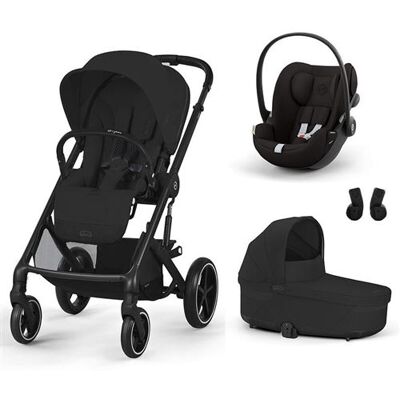 Non communiqué CYBEX - Poussette Trio Balios S Lux + Siège auto Cloud G Comfort + Nacelle Cot S Lux Moon Black Moon Black - Publicité Non communiqué CYBEX - Poussette Trio Balios S Lux + Siège auto Cloud G Comfort + Nacelle Cot S Lux Moon Black Moon Black - Publicité