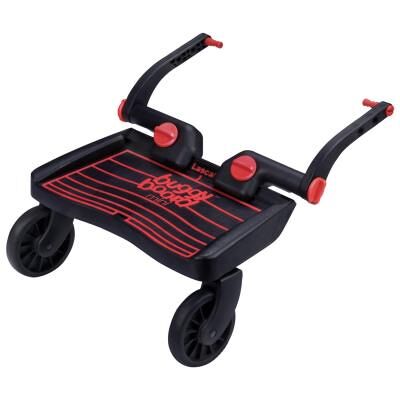 Lascal Planche à roulettes pour poussette Buggy Board Mini Noir Rouge - Publicité Lascal Planche à roulettes pour poussette Buggy Board Mini Noir Rouge - Publicité